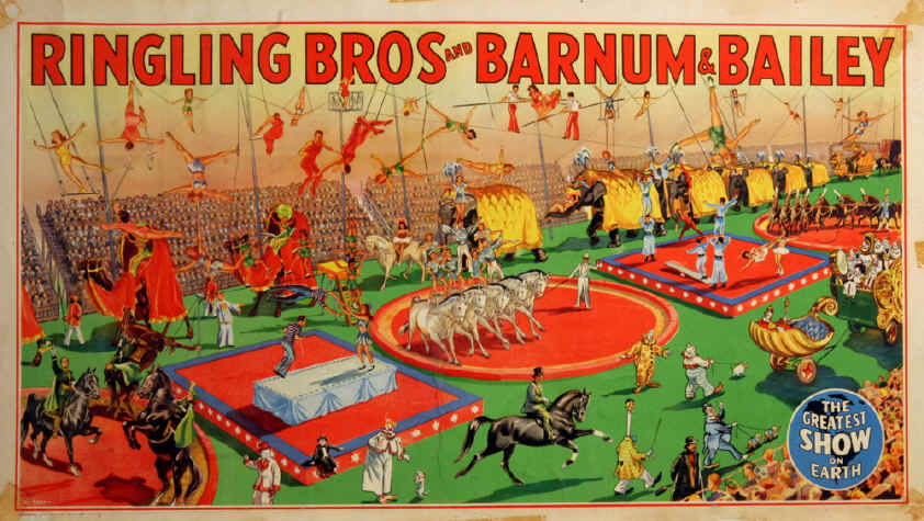 Circus toys sales